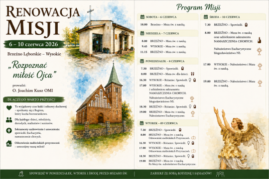 Renowacja Misji Parafialnych